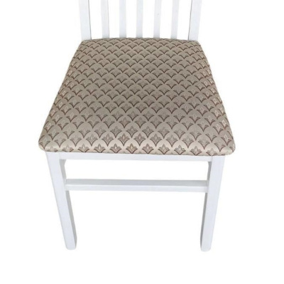 Стул МДК-82.1 Эмаль белая Лорд бежевый 