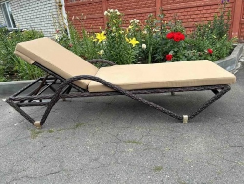Шезлонг Relax 7034П шоколад