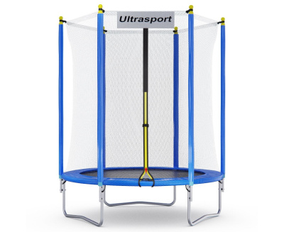 Батут DFC ULTRASPORT 6 ft с защитной сеткой