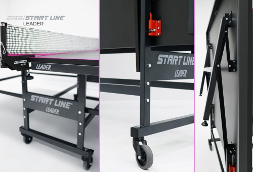 Теннисный стол Leader Black