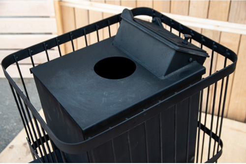 Печь банная КомфортПром Чугун закрытая 20 ЧДС