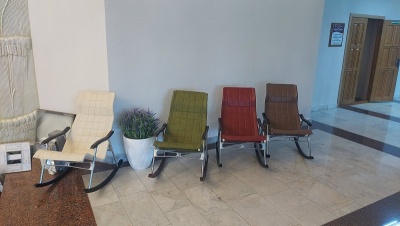 Кресло-качалка складное Платон коричневый