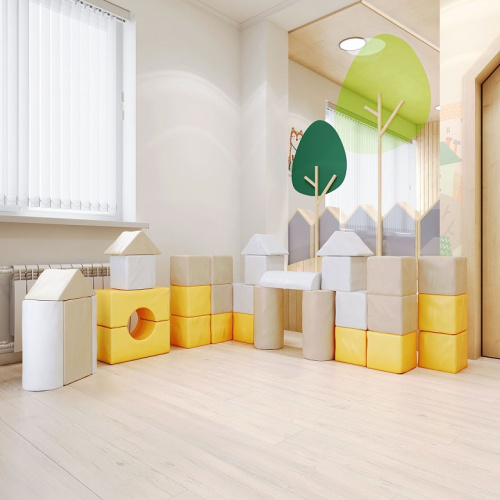 Мягкий игровой комплекс Царство Romana ДМФ-МК-13.90.25 Pastel