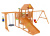Детская площадка IgraGrad Крафт Pro 4 с зимней горкой