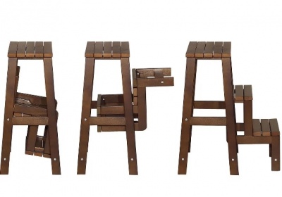 Табурет-стремянка орех 