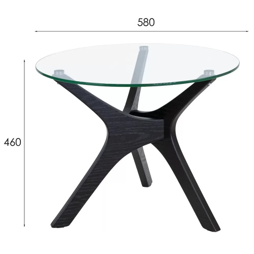 Стол журнальный Рилле 446 черный 