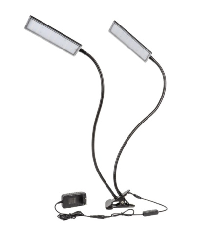 Светильник для растений Uniel ULT-P37-24W/SPFB/TM/60 IP40 Black Twin / UL-00010378