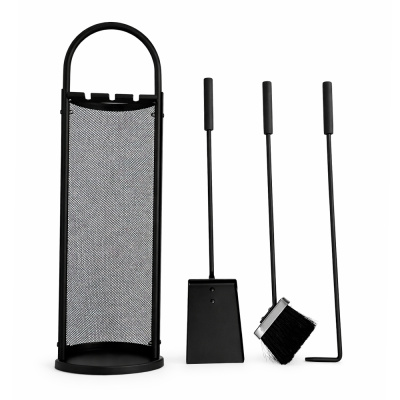 Набор каминный EVEREST K182-B-A черный