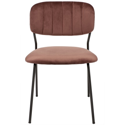 Стул Carol терракотовый 