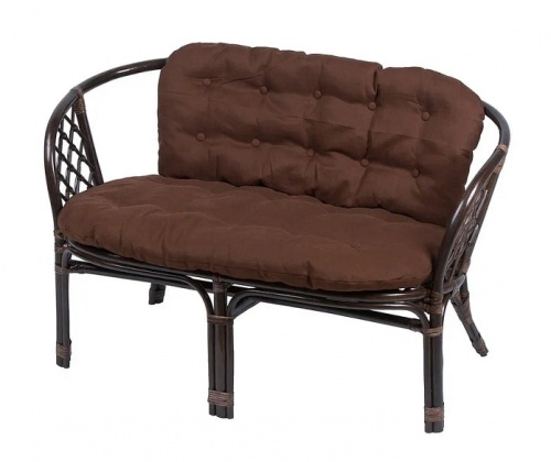 IND Комплект Багама 1 с диваном темно-коричневый подушка коричневая 