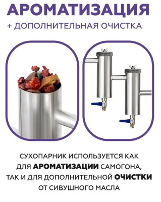 Дистиллятор бытовой ФЕНИКС Локомотив (20л+ТЭН)