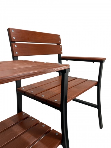 Скамейка садовая МФ-7 Дуэт окрашенный