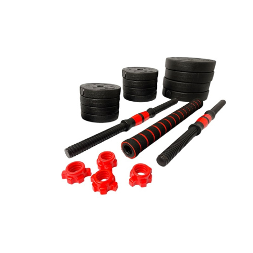 Набор композитных гантелей AMETIST 20 кг с соединительным грифом