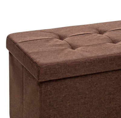 Пуф Leset Леда складной коричневый 