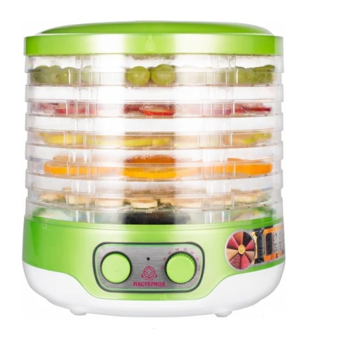 Сушилка для овощей и фруктов Мастерица EFD-3061 зеленый перламутр