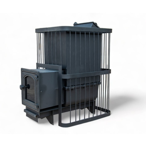 Печь-каменка КомфортПром Чугун закрытая 26 ЧДС