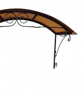 Козырек сварной КЗ-23 янтарь