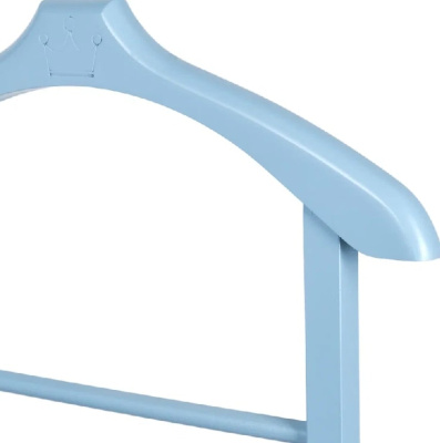 Вешалка костюмная В 28Н голубой 