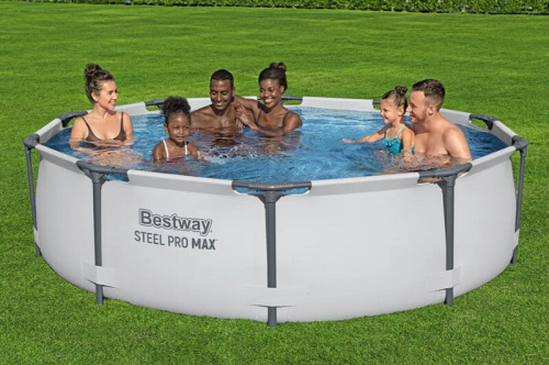 Бассейн каркасный Bestway 56406 Steel Pro MAX 305x76см