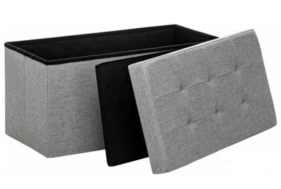 Пуф Leset Леда складной серый 