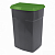 Бак мусорный 90л темно-серый/зеленый