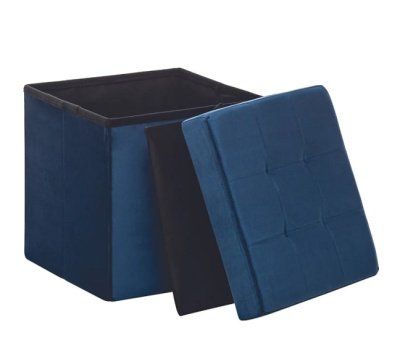 Пуф Leset Плуто складной дарк блю 