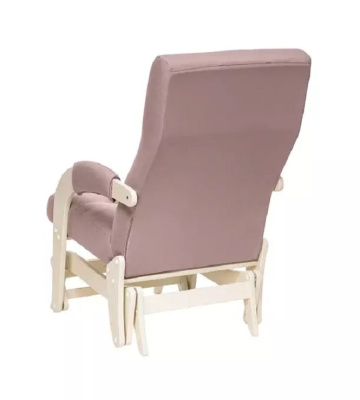 Кресло-маятник Leset Спринг слоновая кость Velur V11