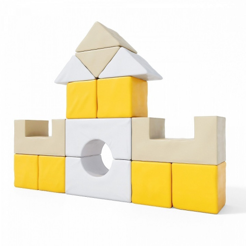 Мягкий конструктор Строительный набор Romana ДМФ-МК-13.90.27 Pastel