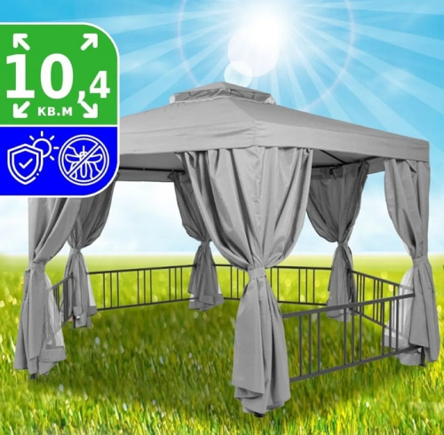 Тент садовый Green Glade 1081-2 2х2х2м полиэстер