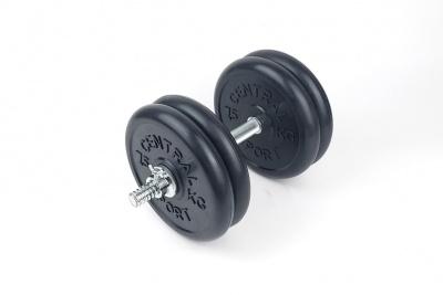 Гантель разборная Central Sport N2 Lockout 32кг