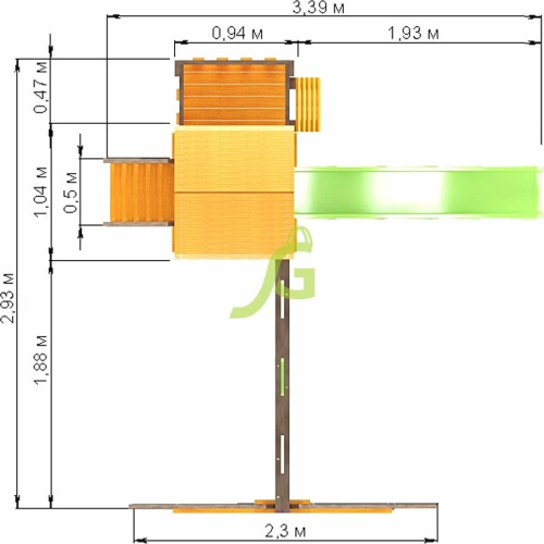 Детская площадка IgraGrad Игруня 4