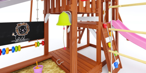 Детская площадка для дачи Савушка TooSun 9 розовый