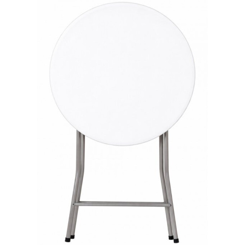 Стол складной круглый Angioletto 80х110 см White