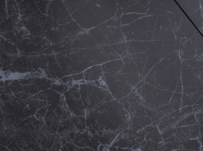 Стол обеденный SIGNAL CASSINO II Ceramic 160 графит мрамор белый 