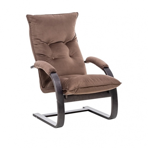 Кресло-трансформер Leset Монако венге текстура Velur V23 