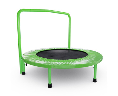 Батут с поручнем DFC JUMPFIT 36 зеленый