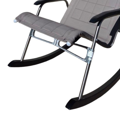 Складное кресло-качалка Платон серый