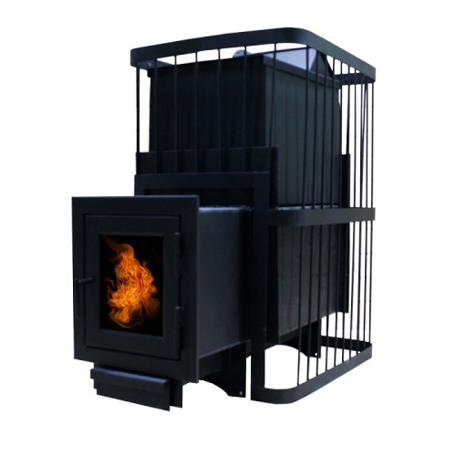 Печь-каменка КомфортПром Сталь 8мм закрытая 20 ЧДС
