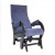 Кресло-глайдер Модель 708 Verona Denim blue венге