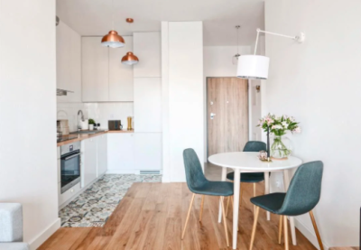 Стол обеденный SIGNAL LARSON белый 