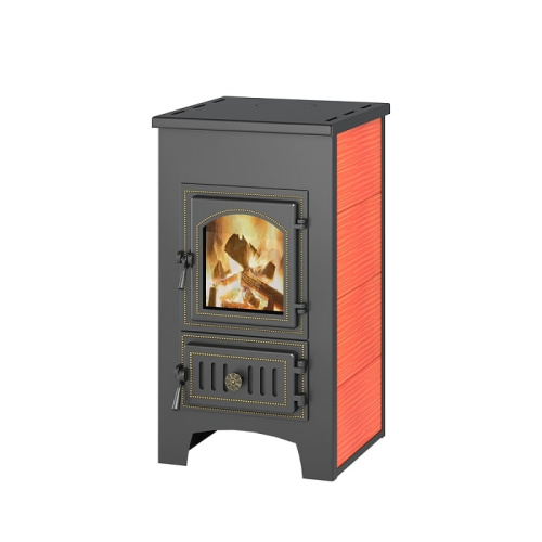 Печь-камин Везувий ПК-01 (270) красный