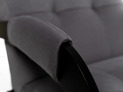 Кресло-маятник Leset Спринг венге Velur V32