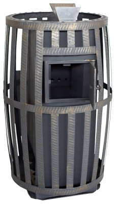 Печь для бани Витязь 28 ДТ-4 сетчатый кожух