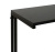 Стол приставной Leset Стилвуд 1 черный 
