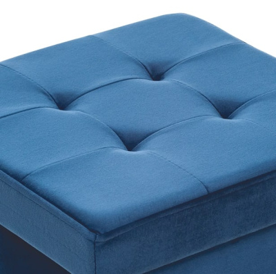 Пуф Leset Плуто складной дарк блю 