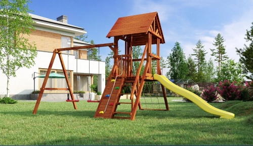 Детская спортивная площадка для дачи Савушка ХИТ 6