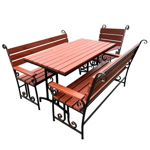 Садовый комплект Афина 3 махагон