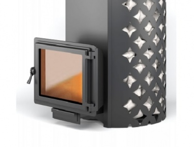 Банная печь ЭТНА 24 Панорама Закрытая каменка