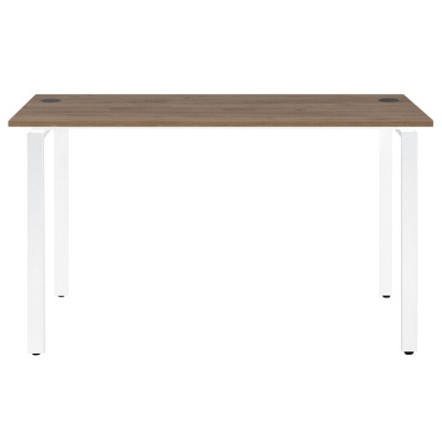 Стол письменный Сиэтл ДТ-5 160х70 дуб табачный металл белый 