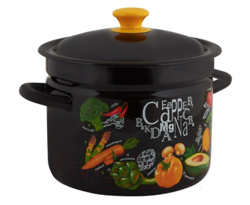 Набор кастрюль КМЗ Рацион 1 3шт коричневый